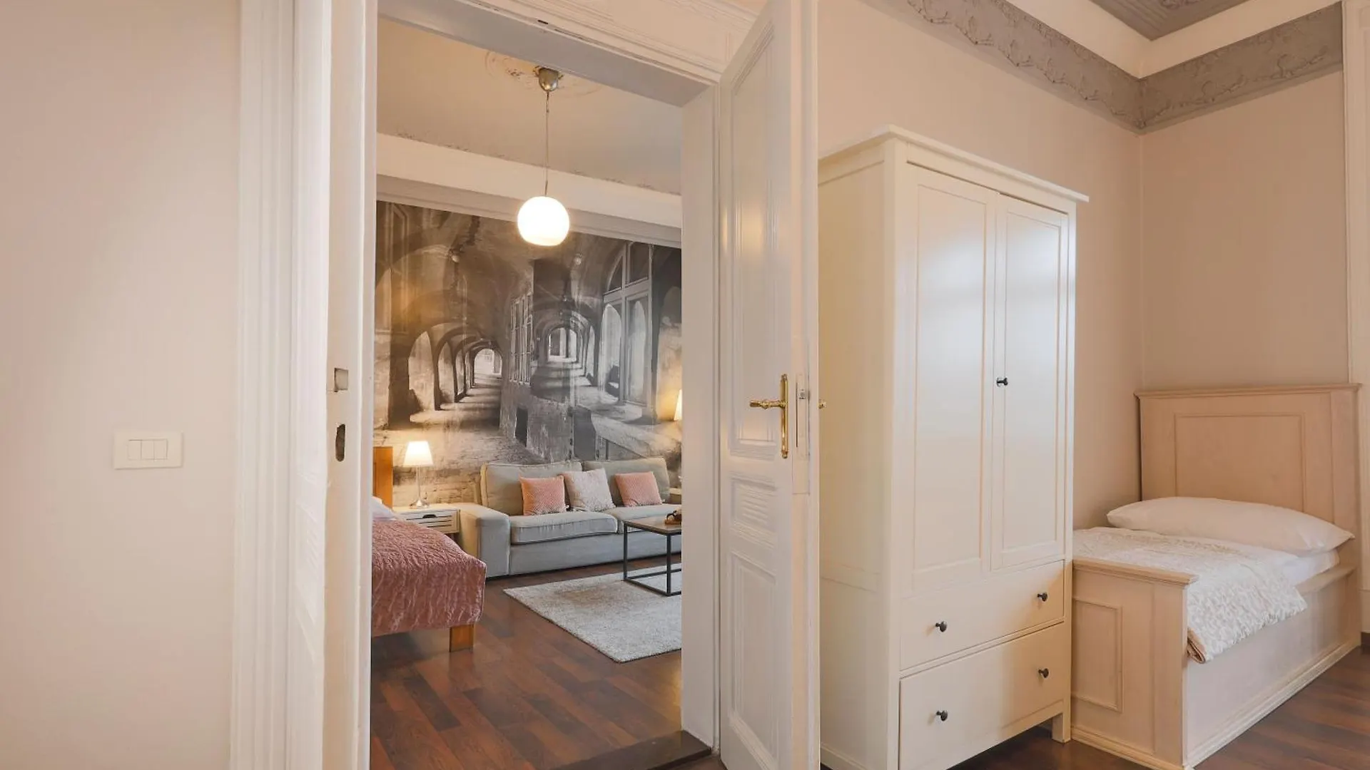 **** شقة فندقية براغ Janackovo - Riverside Residence جمهورية التشيك